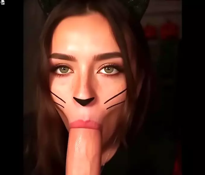 hd Sizzling Asian Babe Teases and Deeply Sucks His