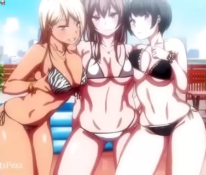 女人 Sizzling Wet Swimsuit Temptress Gets Sensually Fingered Delight