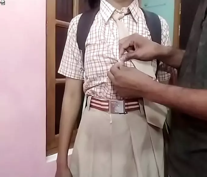 h Passionate Flight Attendant Tempts Passenger in Tight Uniform