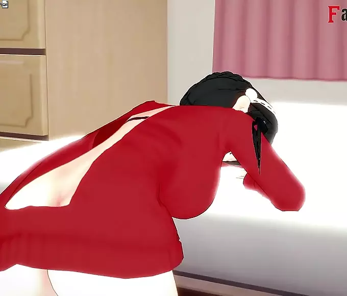 av Curvy Japanese Amateur Teases with Seductive Rump Show