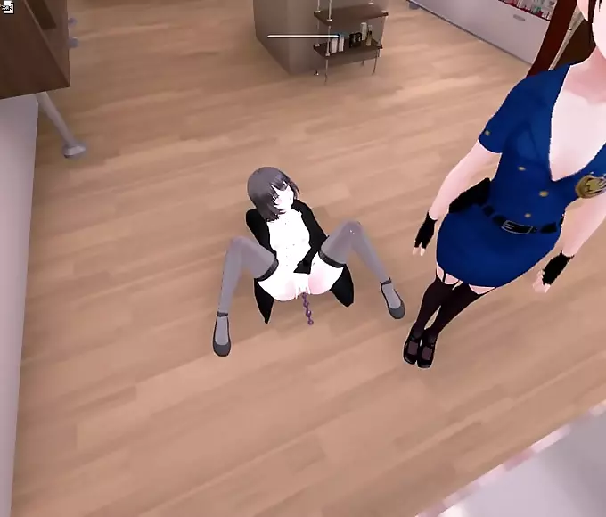 np Passenger's Surprise Intimate Inspection by Seductive Officer